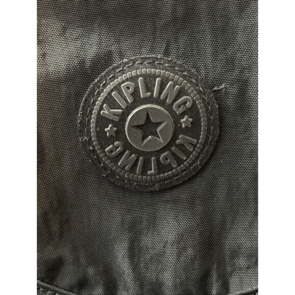 Kipling Backpack Bag Queenie Small Black Pockets Nylon Live Light - Picture 7 of 16